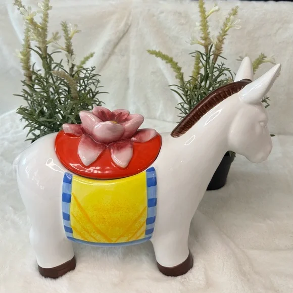 Opalhouse for Target 2018 Burro Cookie Jar, Stoneware- 12”x10” - Picture 3 of 13